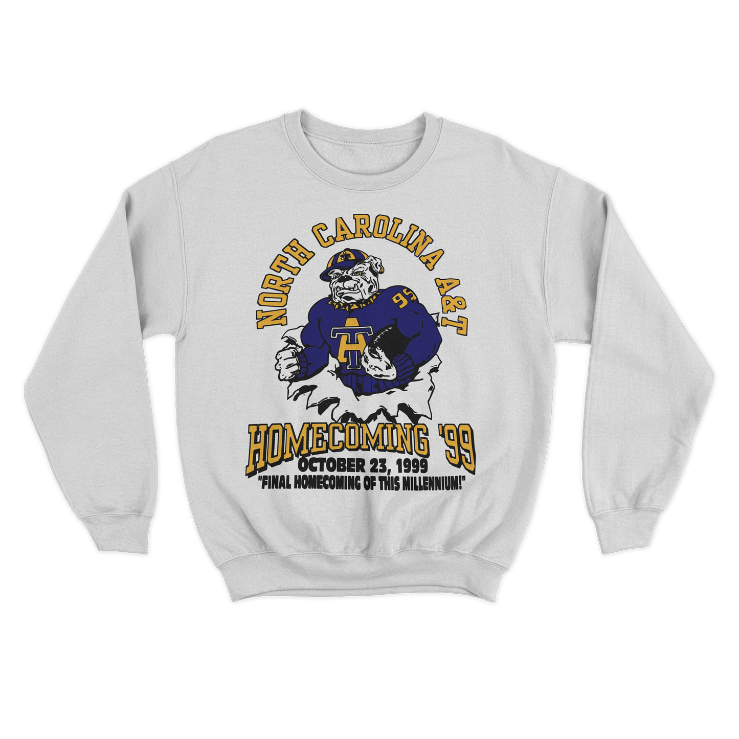 Retro | 99 Two Thou | Sweatshirt - Ash Gray