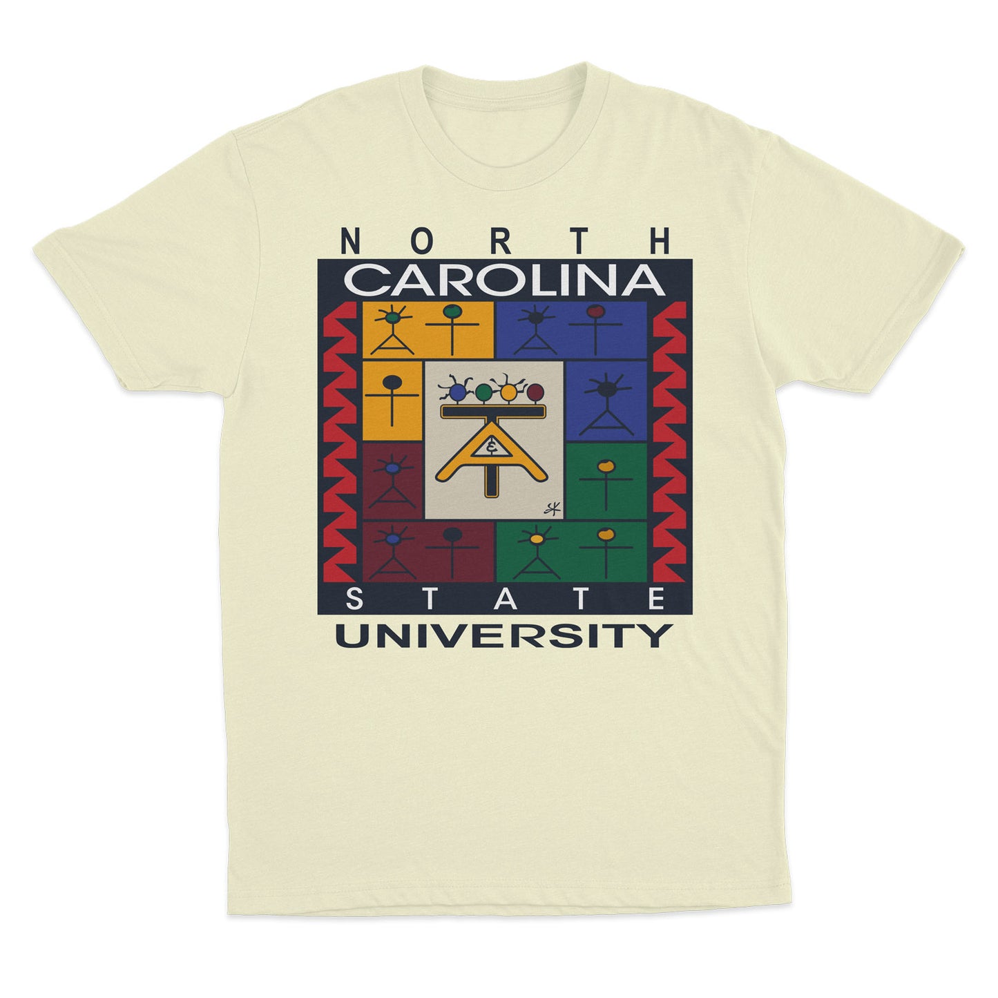 Retro | Elements | Unisex Tee - Natural