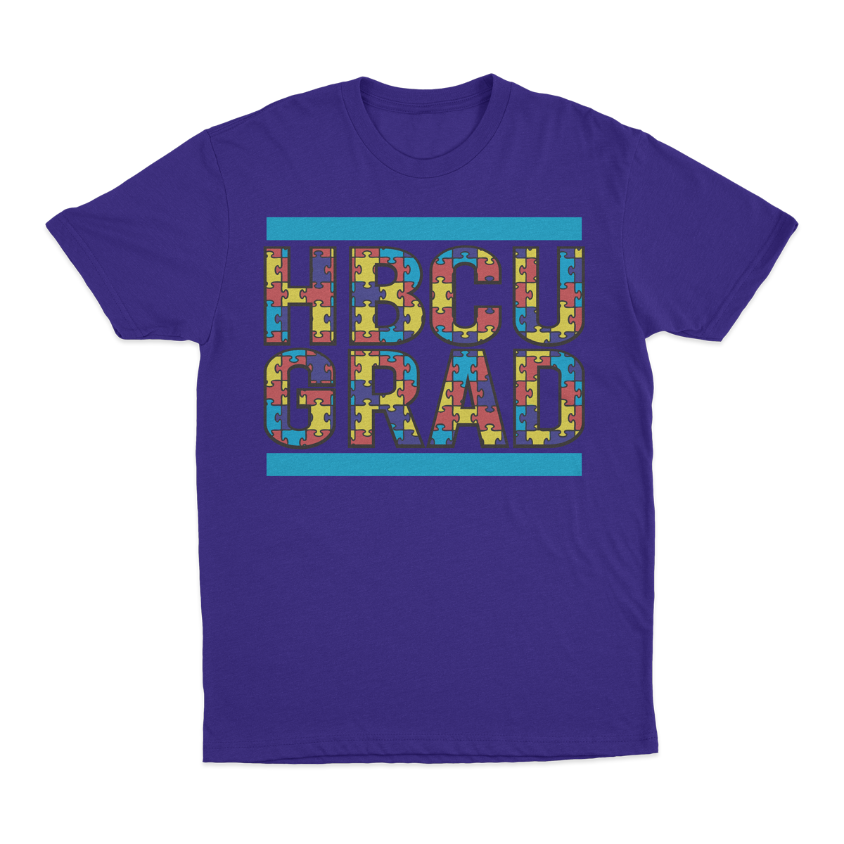 HBCU GRAD | Autism Awareness | Tshirt - Blue