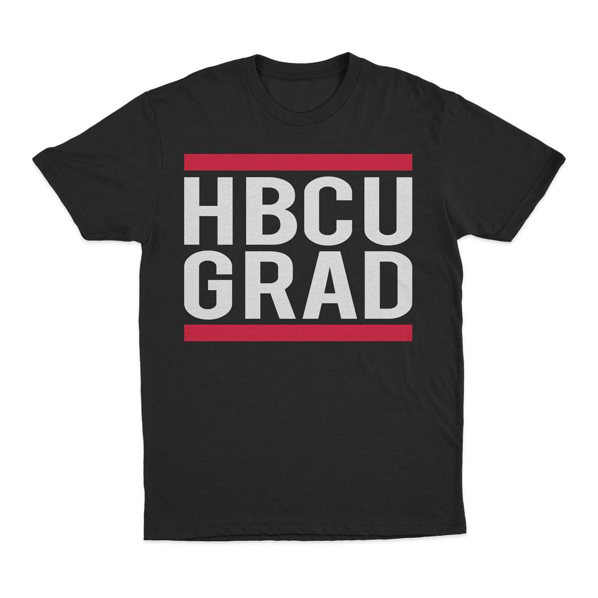 HBCU GRAD | Classic Black | Tshirt - Black