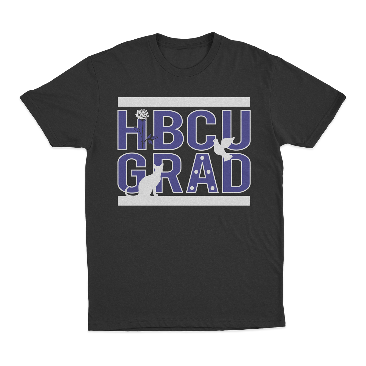 HBCU GRAD | Dove Edition | Tshirt - Black