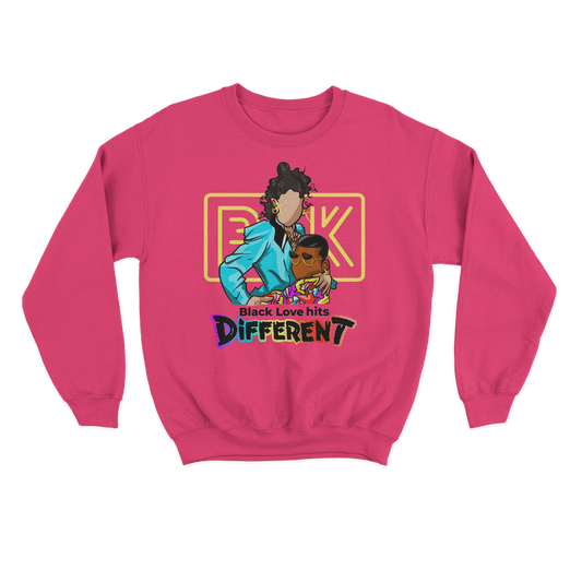 UA x BLK Collab | Hits Different | Sweatshirt - Pink