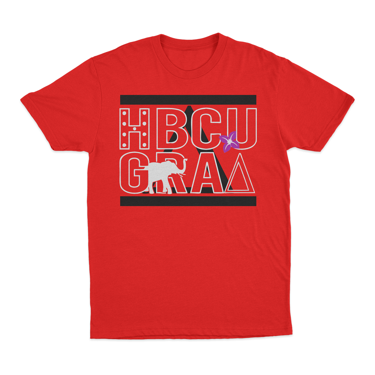 HBCU GRAD | Pyramid Edition | Tshirt - Red