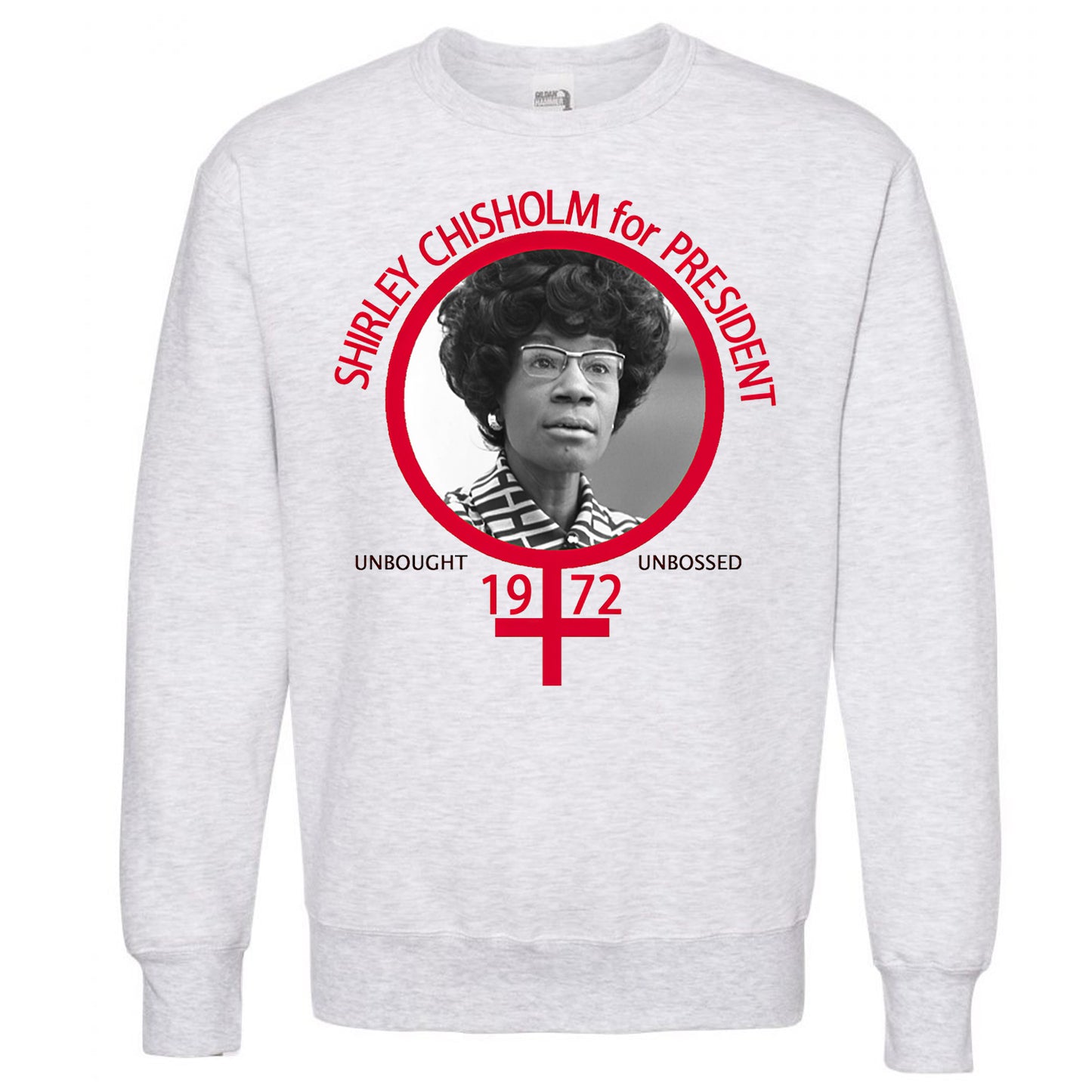 Urban Argyle | Vote Shirley | Sweatshirt - Ash Gray