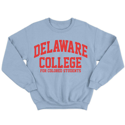Historically Black | Delaware College | Sweatshirt - Columbia Blue