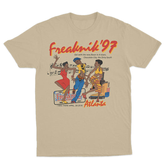 New Nostalgia | Freaknik 97 | Tshirt - Tan