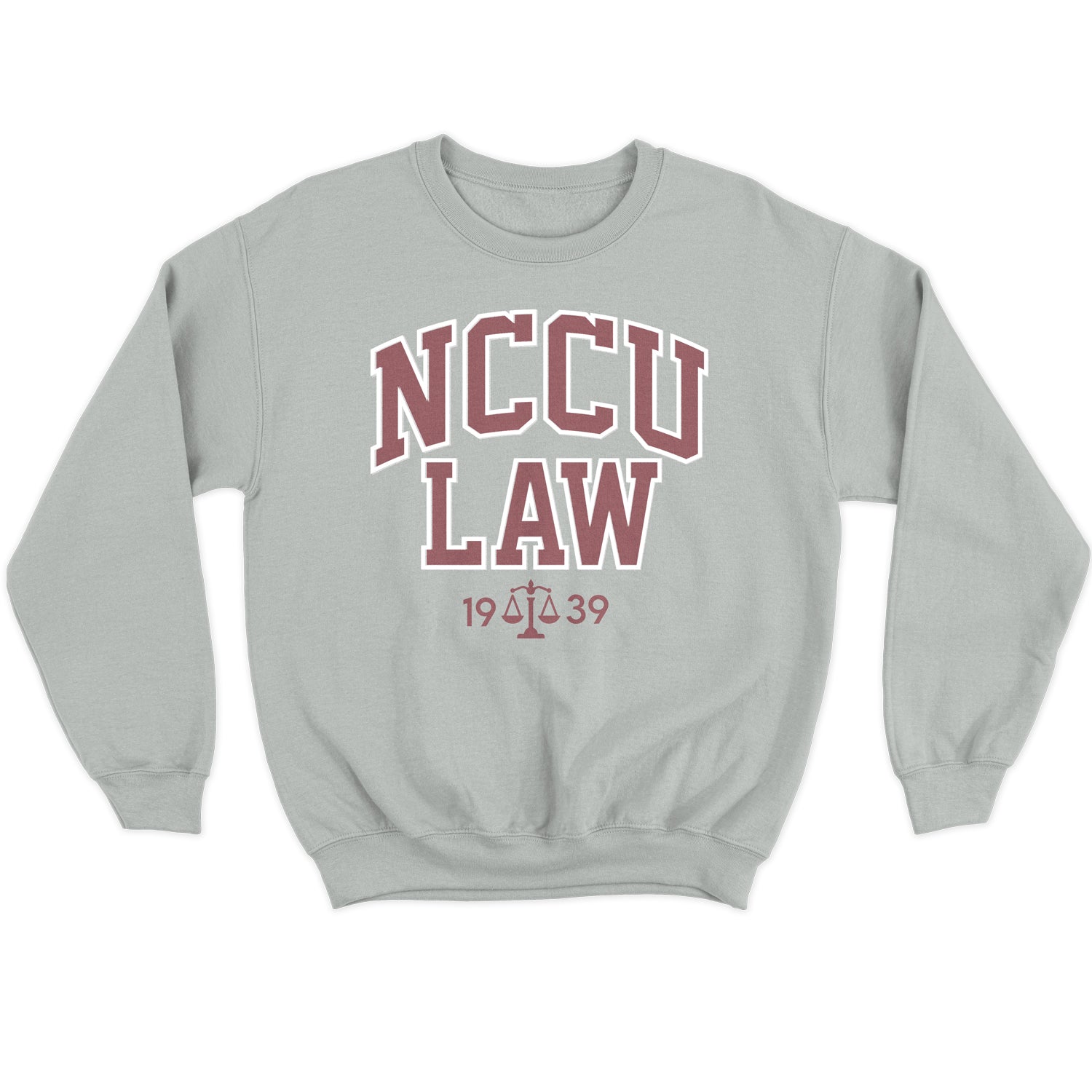 NCCU Law Sweatshirt Heather Grey