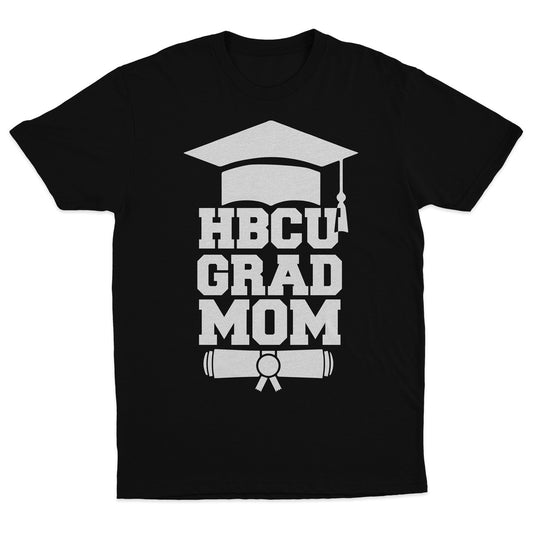 Grad Parent | HBCU Mom | Unisex Tee - Black