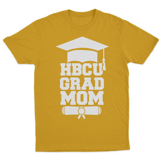 Grad Parent | HBCU Mom | Unisex Tee - Gold