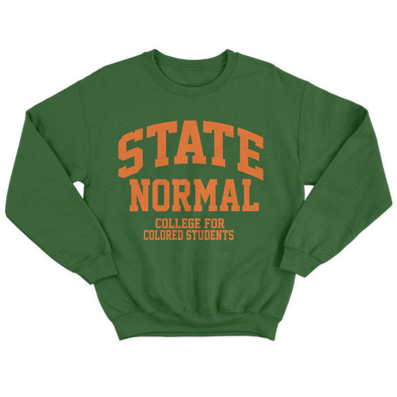 Historically Black | State Normal | Sweatshirt - Forest Green