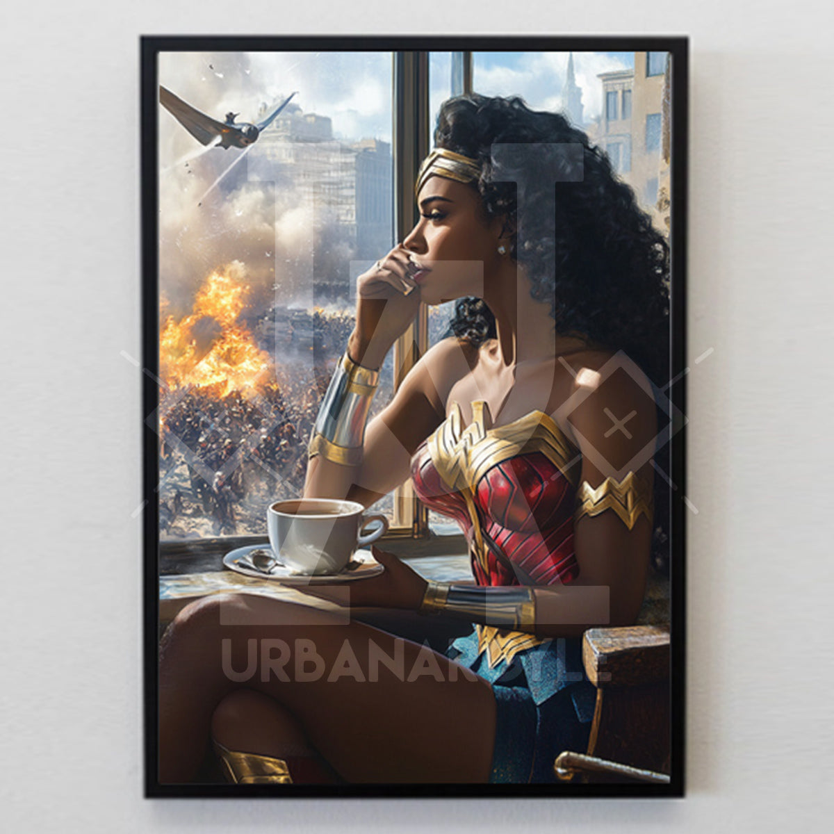 Urban Argyle | Let It Burn | Artwork - Poster Print