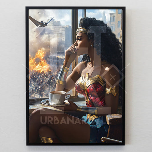 Urban Argyle | Let It Burn | Artwork - Poster Print