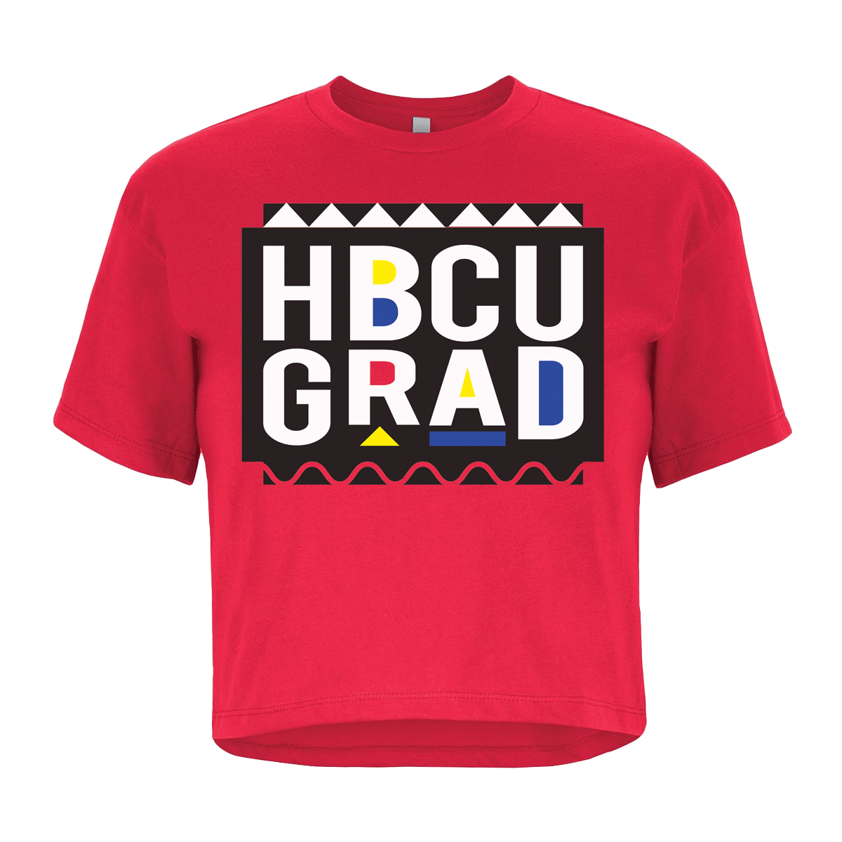 HBCUGRAD | Martin Edition | Crop Tee - Red