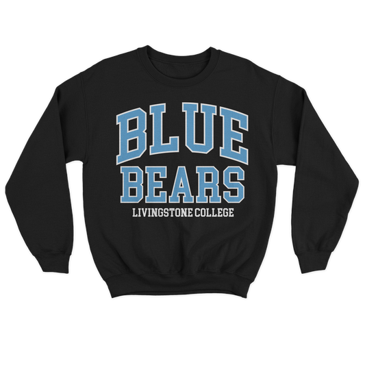 Livingstone College | Blue Bears | Sweatshirt - Black