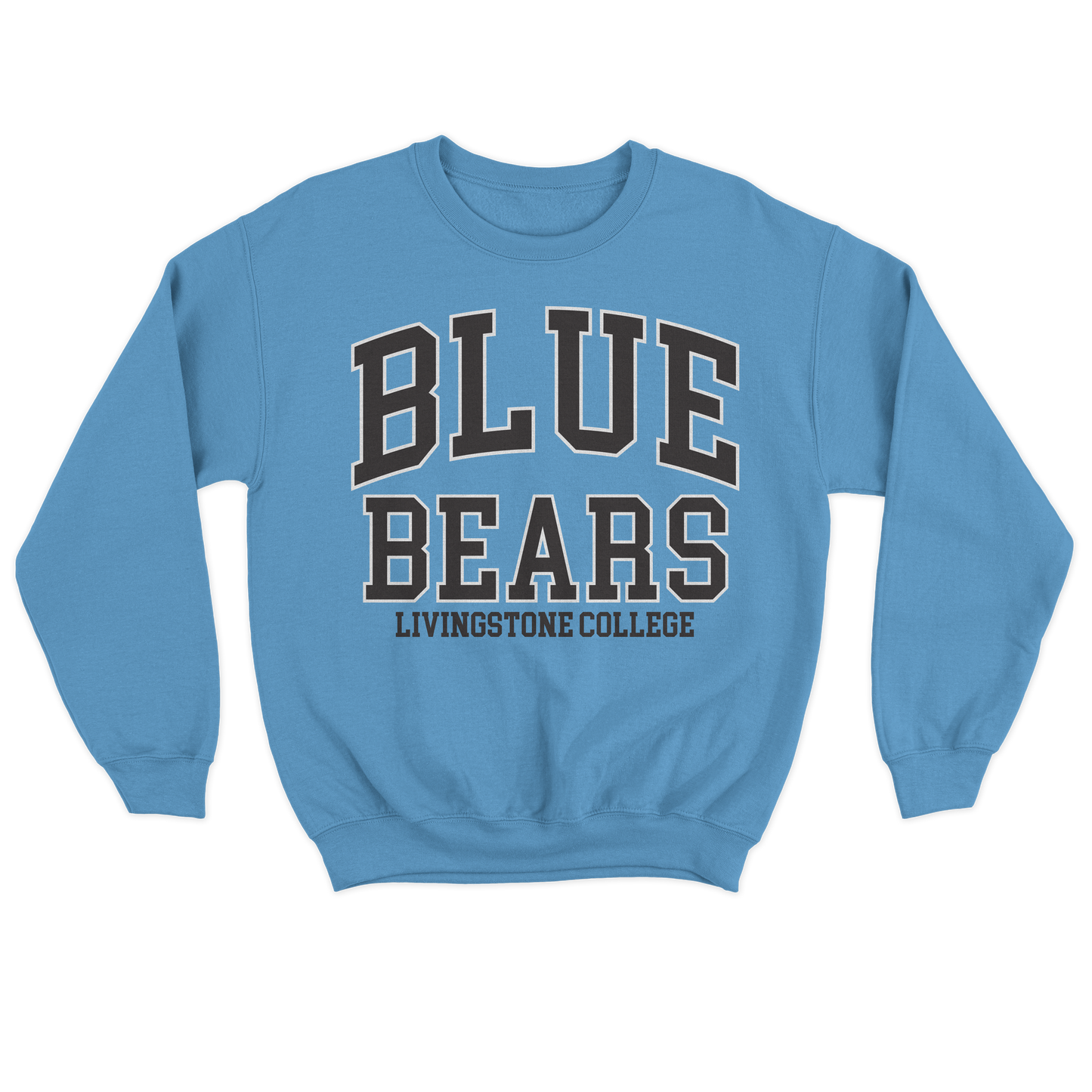 Livingstone College | Blue Bears | Sweatshirt - Columbia Blue