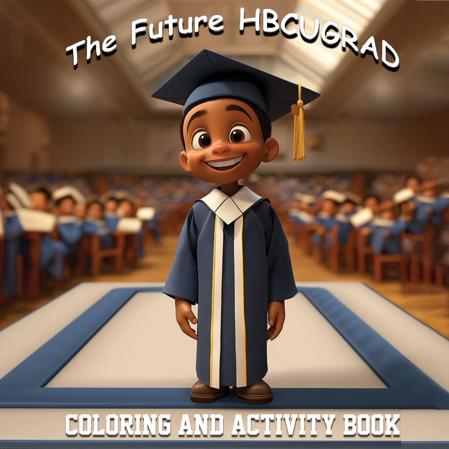 Future HBCU GRAD Coloring and Activity Book - Volume 1