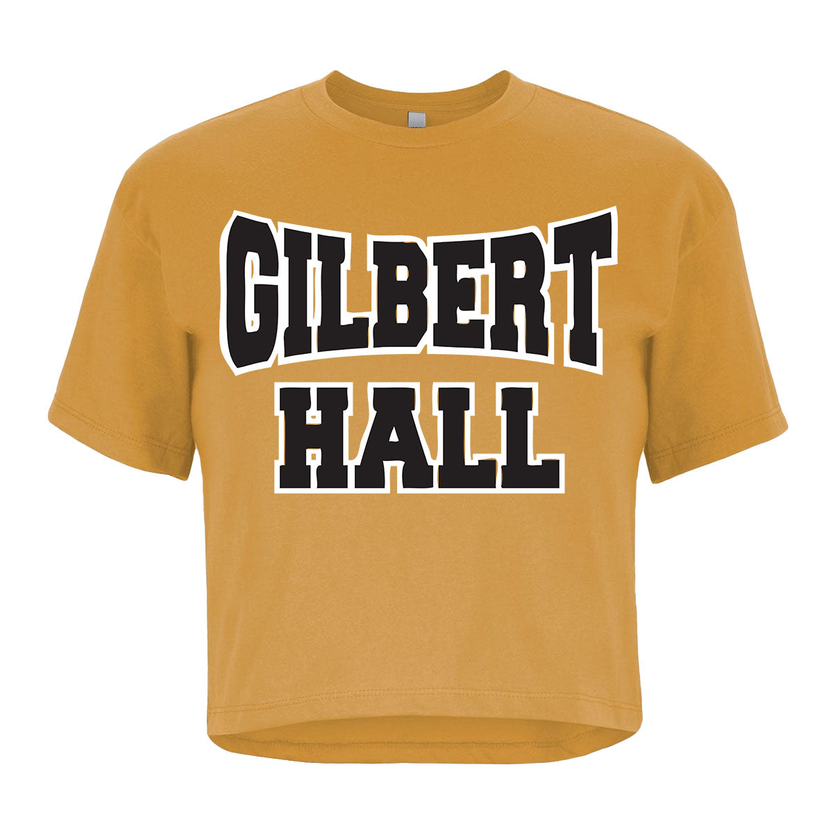 New Nostalgia | Gilbert Hall | Crop Tee - Antique Gold