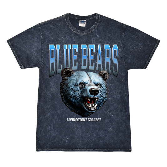 Livingstone College | Livingstone Rockstar Tee | Tshirt - Mineral Blue