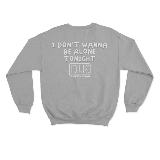 UA x BLK Collab | Be Alone | Sweatshirt - Gray