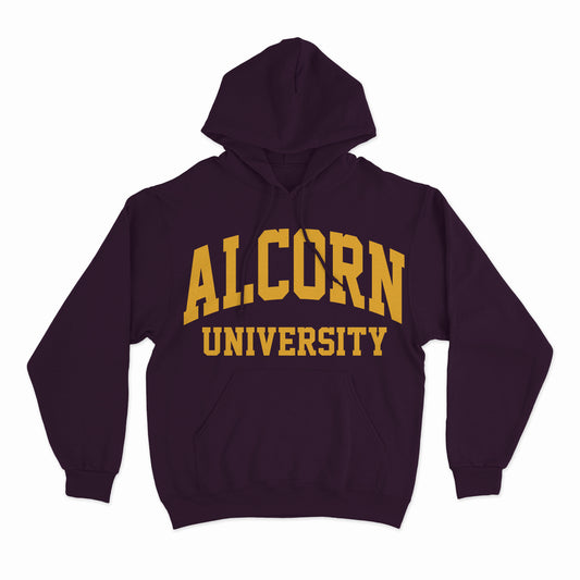 Historic Hoodies | Alcorn University | Hoodie - Plum