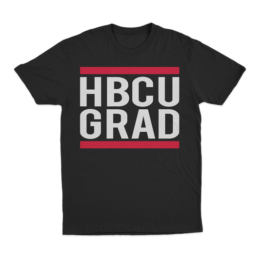 HBCU GRAD | Classic Black | Tshirt - Black