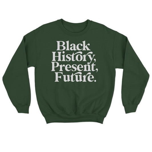 Urban Argyle | Black History | Sweatshirt - Forest Green