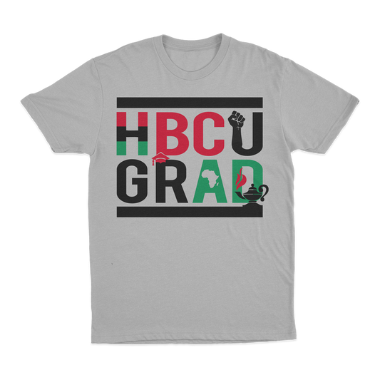 HBCU GRAD | Black Scholar Edition | Tshirt - Heather Gray