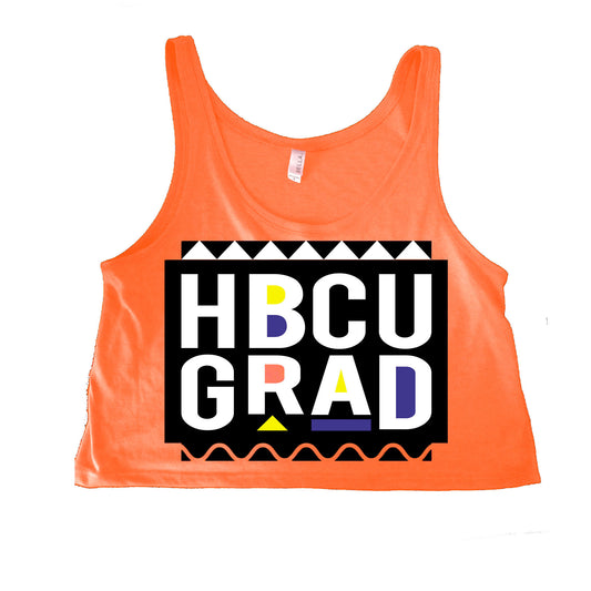 HBCU GRAD | Martin Edition | Crop Top - Coral