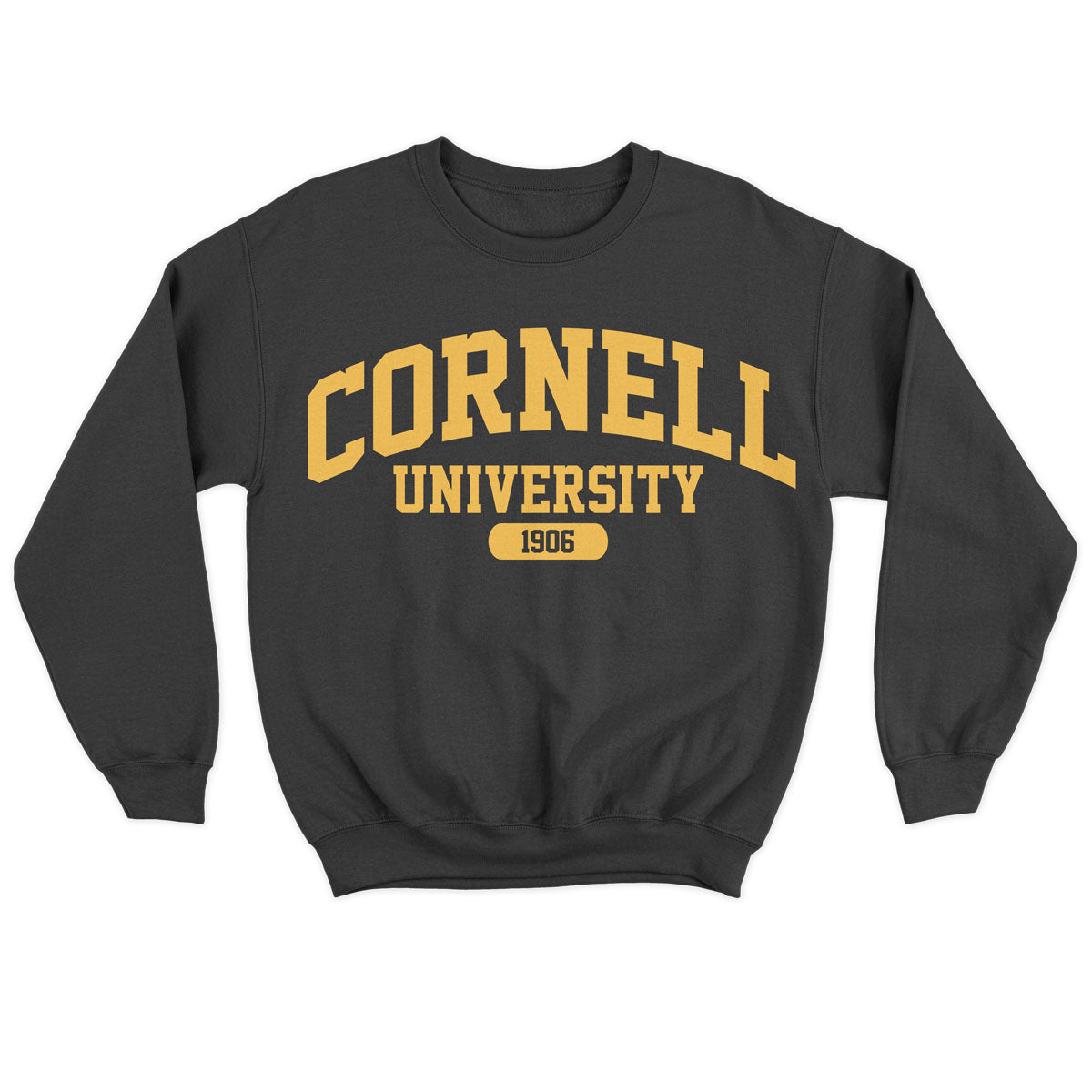 Urban Argyle | Cornell 1906 | Sweatshirt - Black