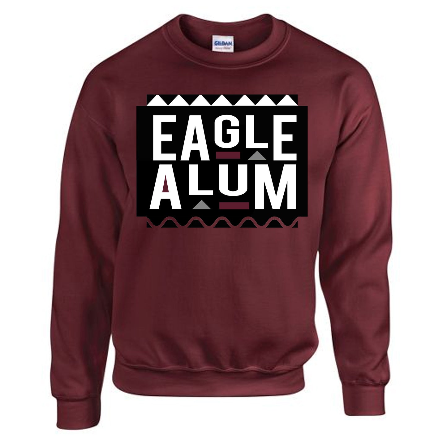 HBCU | Eagle Alum | Sweatshirt - Maroon