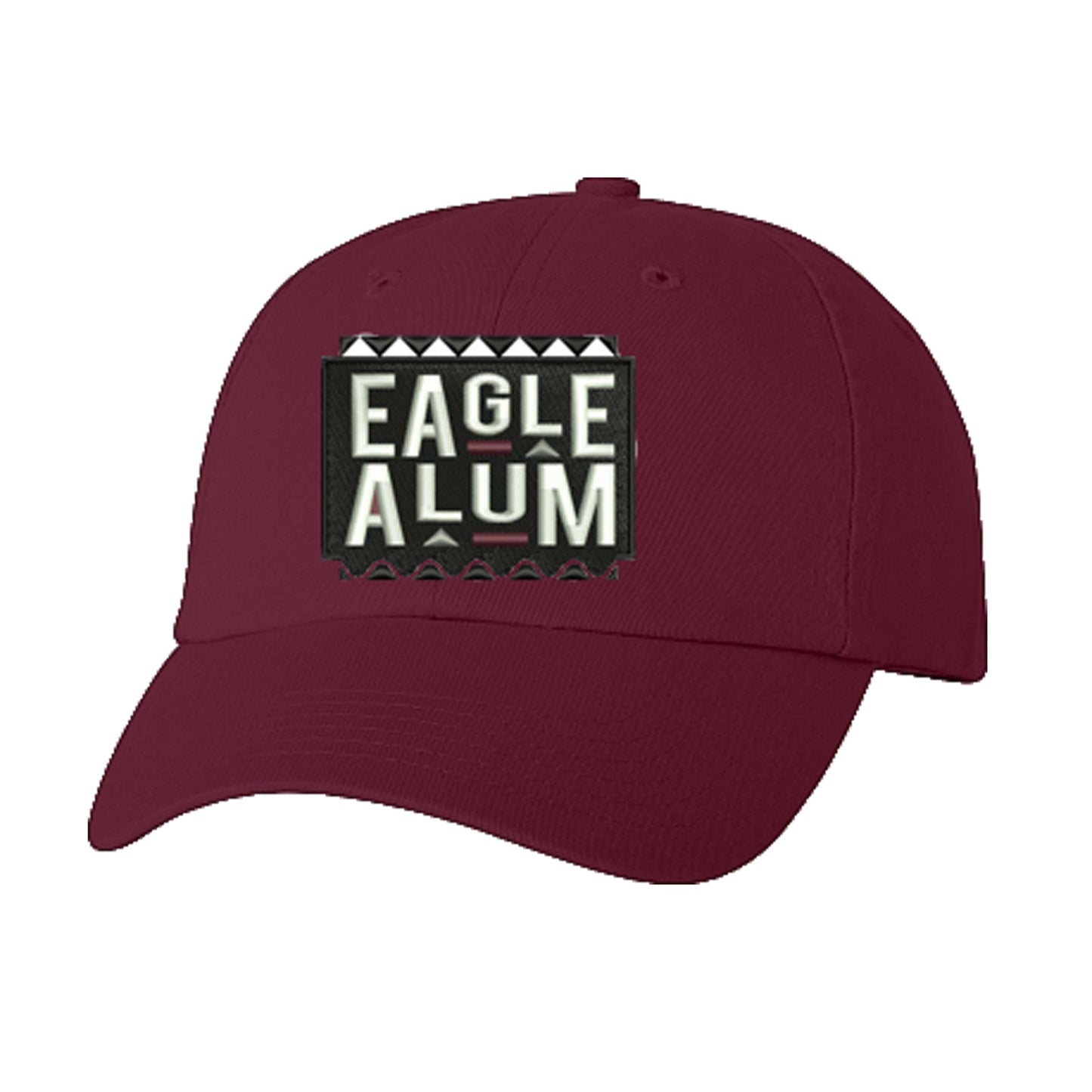 HBCU Grad | Eagle Alum | Ball Cap - Maroon