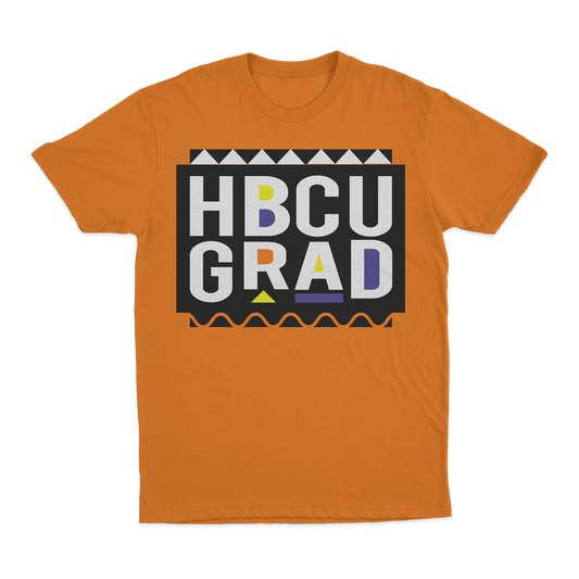 HBCU GRAD | Martin Inspired | Tshirt - Orange