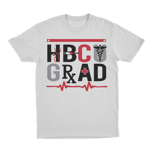 HBCU GRAD | Med Edition | Tshirt - White