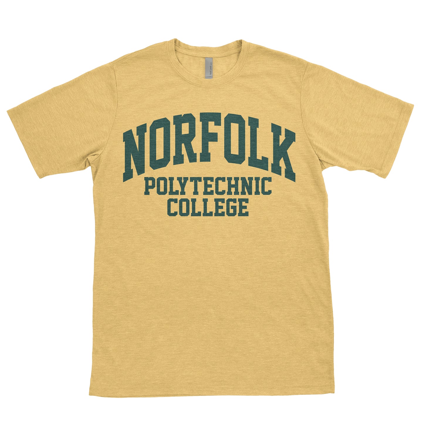 Historically Black | Norfolk Polytechnic | Unisex Tee - Mustard