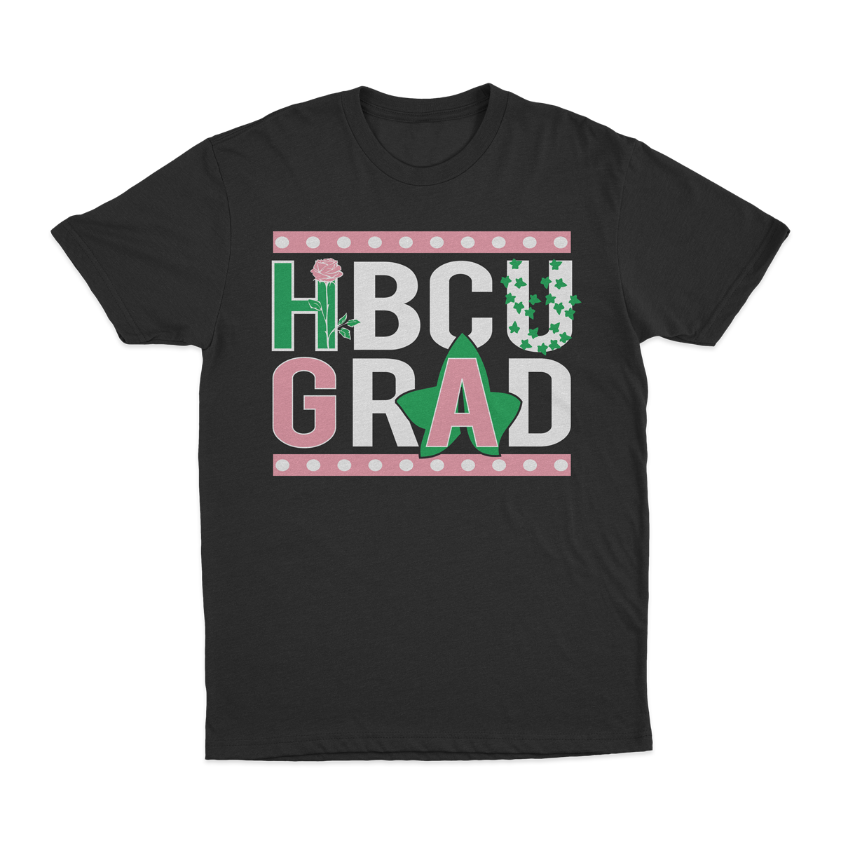 HBCU GRAD | Pearl Edition | Tshirt - Black