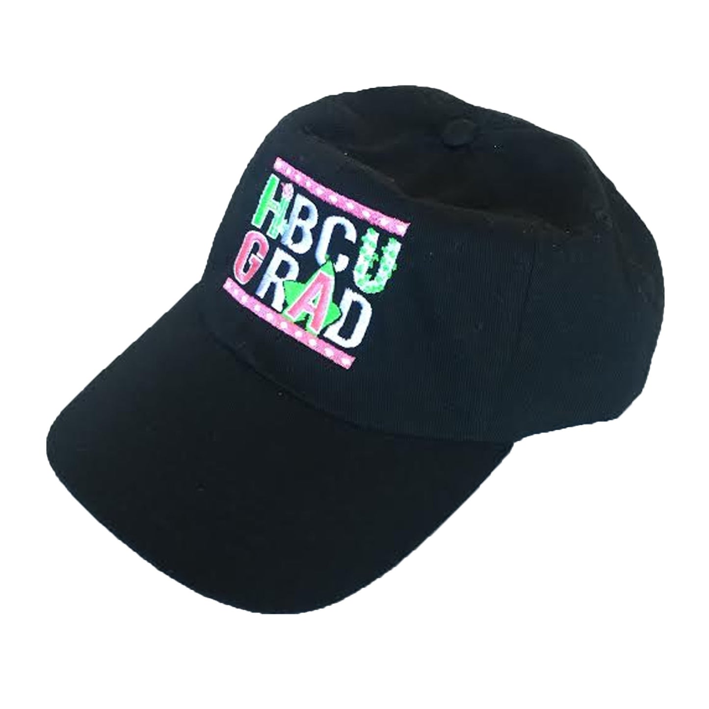 HBCU Grad | Pearl Edition | Low Profile Cap - Black