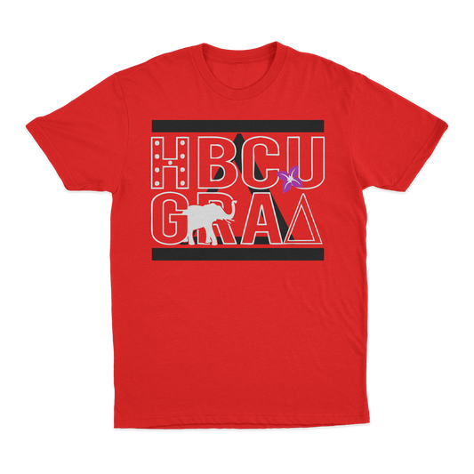 HBCU GRAD | Pyramid Edition | Tshirt - Red