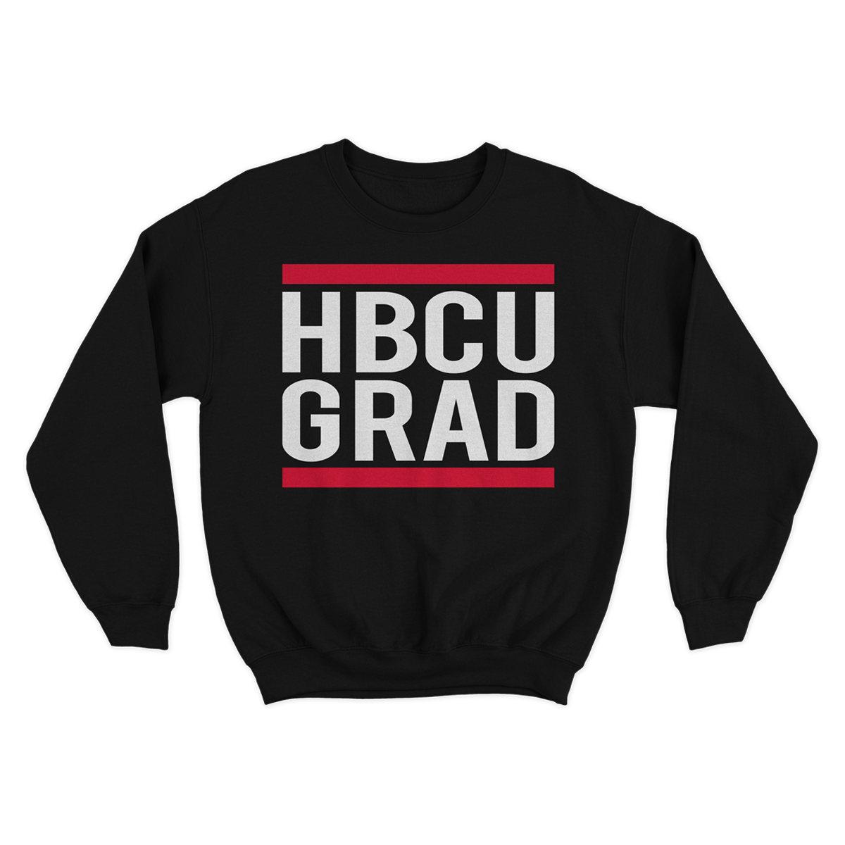 HBCU Grad | Classic Black | Sweatshirt - Black