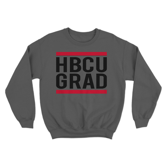 HBCU Grad | Classic Charcoal | Sweatshirt - Charcoal