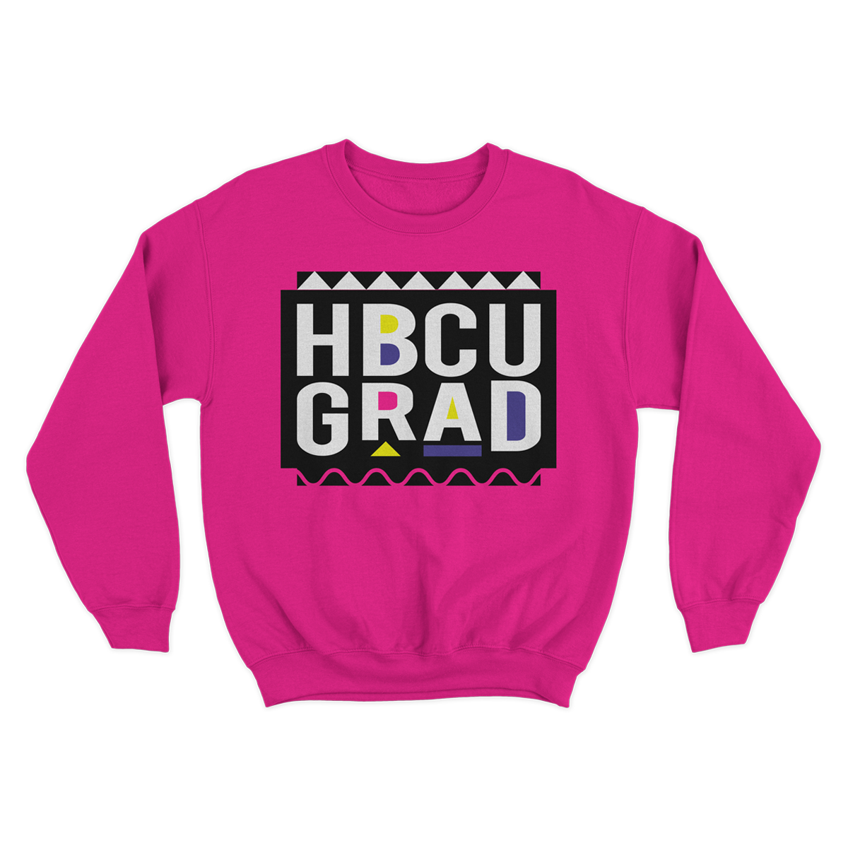 HBCU Grad | Martin Inspired | Sweatshirt - Pink