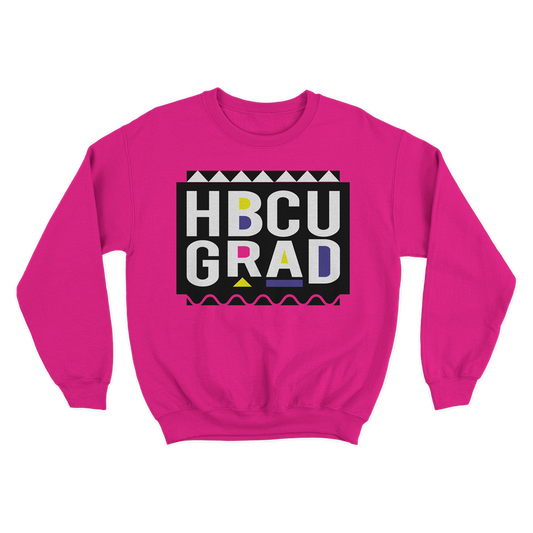 HBCU Grad | Martin Inspired | Sweatshirt - Pink