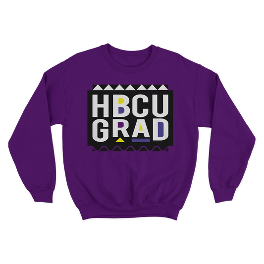 HBCU Grad | Martin Inspired | Sweatshirt - Purple