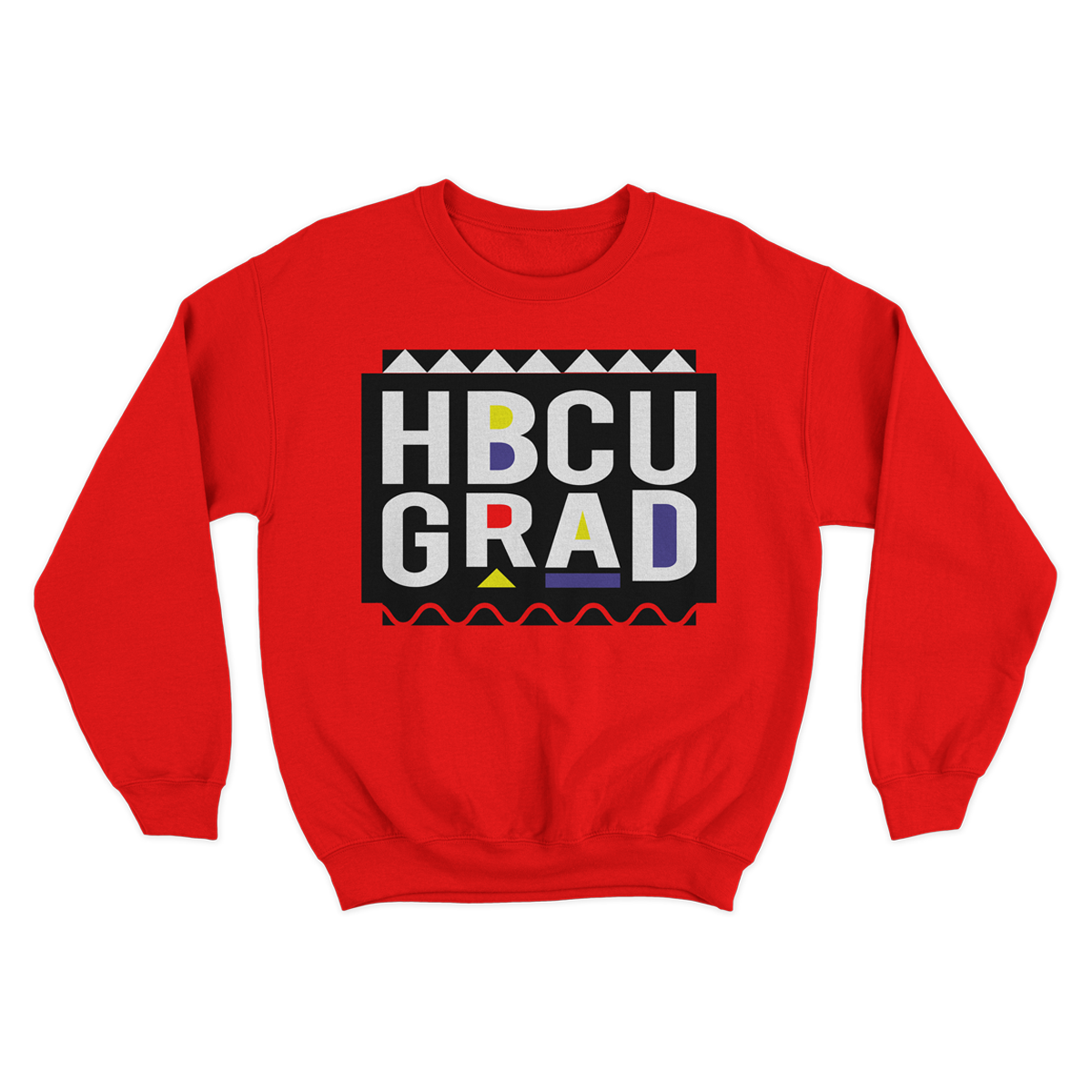 HBCU Grad | Martin Inspired | Sweatshirt - Red