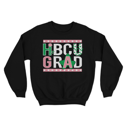 HBCU Grad | Pearl Edition | Sweatshirt - Black