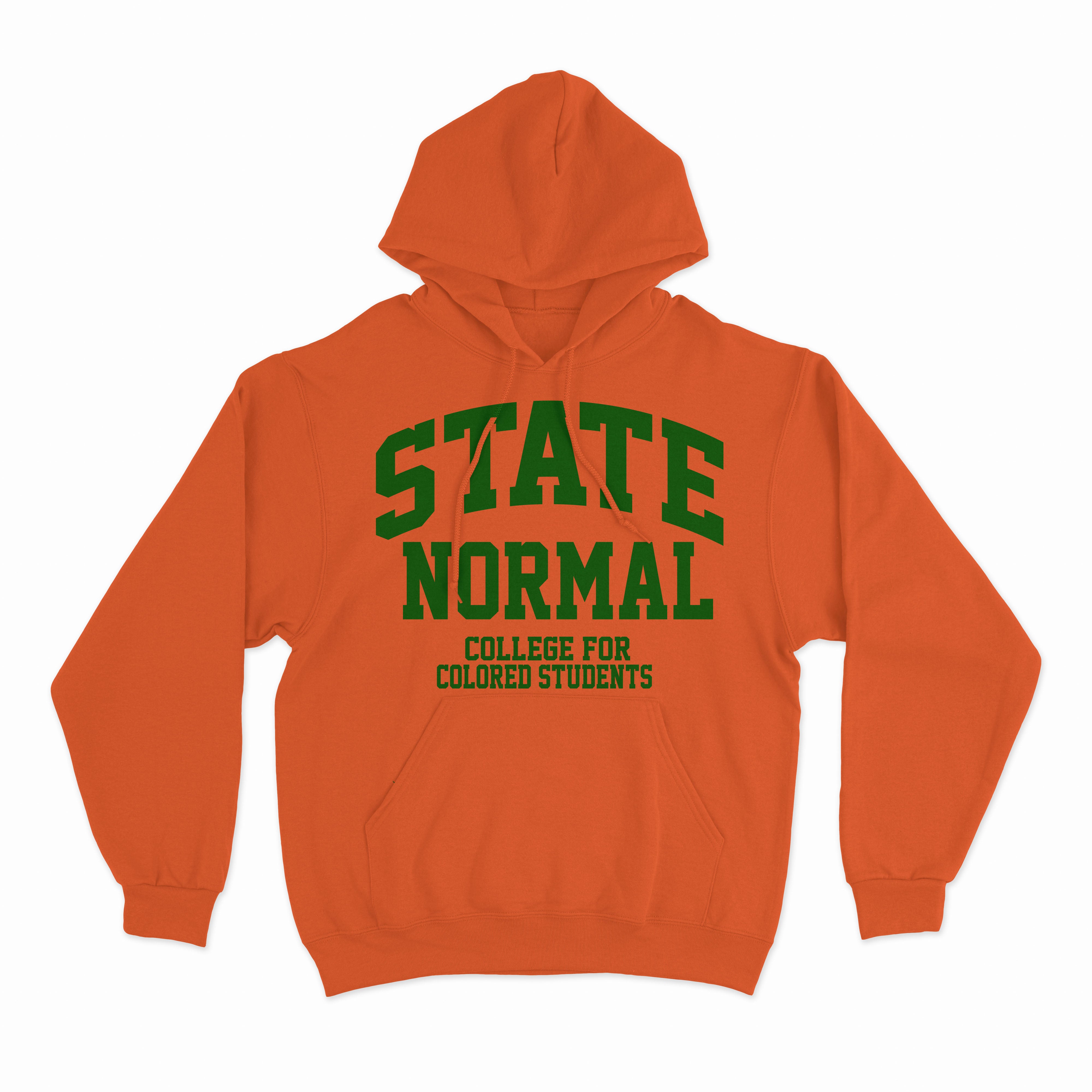 Historic Hoodies | State Normal | Hoodie - Orange – #HBCUGRAD