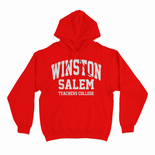 Historic Hoodies | Winston-Salem Teachers | Hoodie - Red