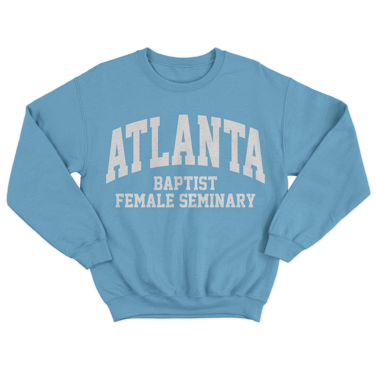 Historically Black | Atlanta Baptist | Sweatshirt - Columbia Blue