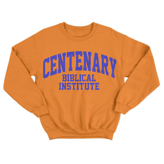 Historically Black | Centenary Biblical Institute | Sweatshirt - Orange