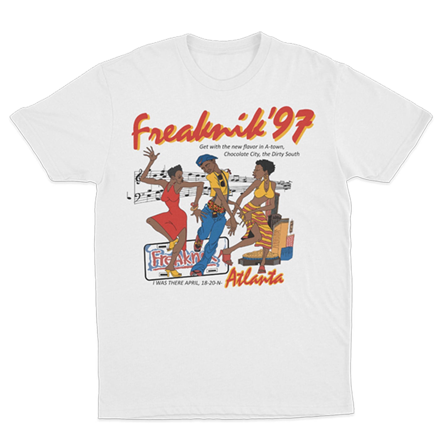 New Nostalgia | Freaknik 97 | Tshirt - White