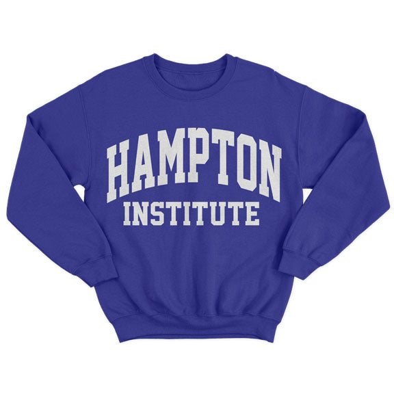 Historically Black | Hampton Institute | Sweatshirt - Blue